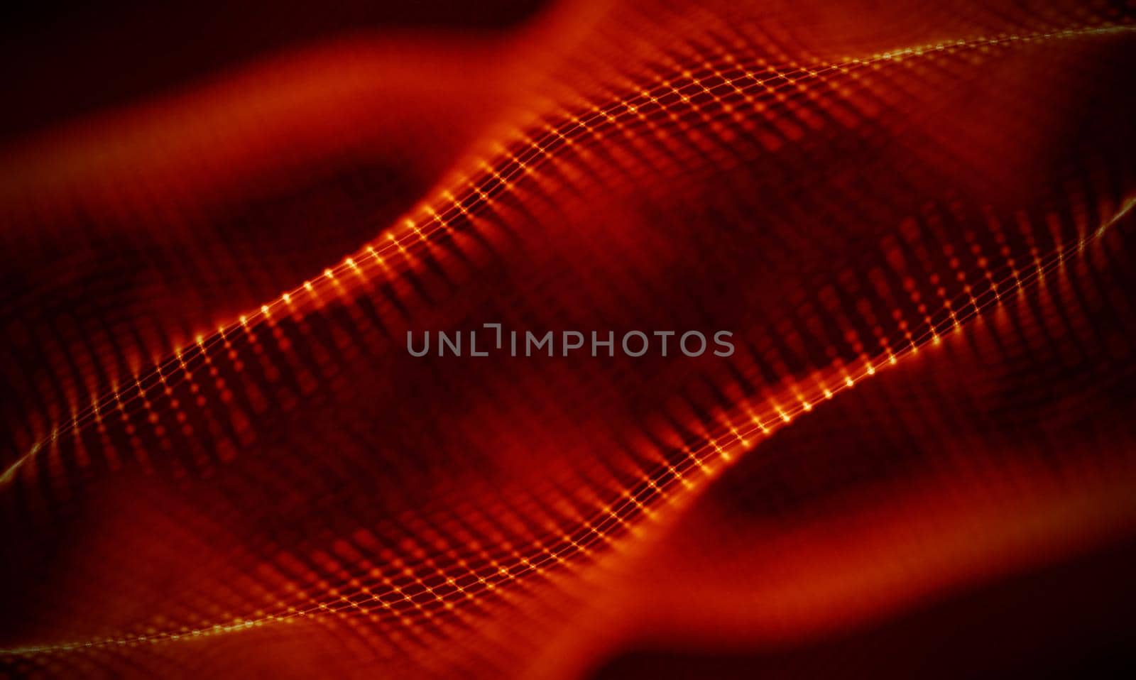 Abstract Black Geometrical Background . Connection structure. Science background. Futuristic Technology HUD Element . onnecting dots and lines . Big data visualization and Business .