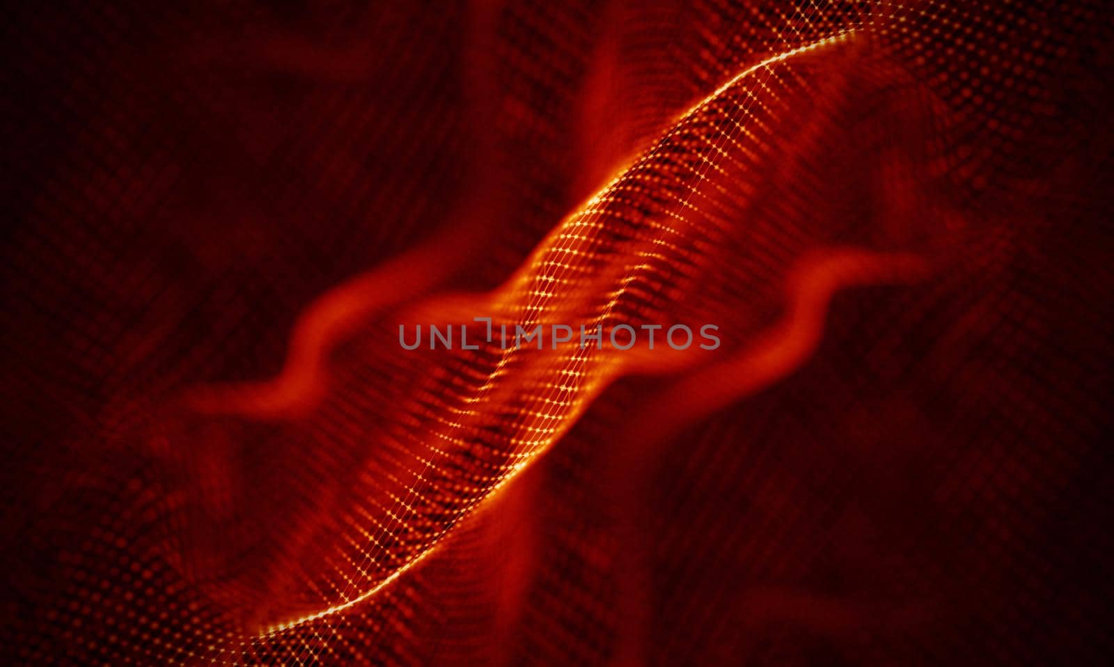 Abstract Black Geometrical Background . Connection structure. Science background. Futuristic Technology HUD Element . onnecting dots and lines . Big data visualization and Business .