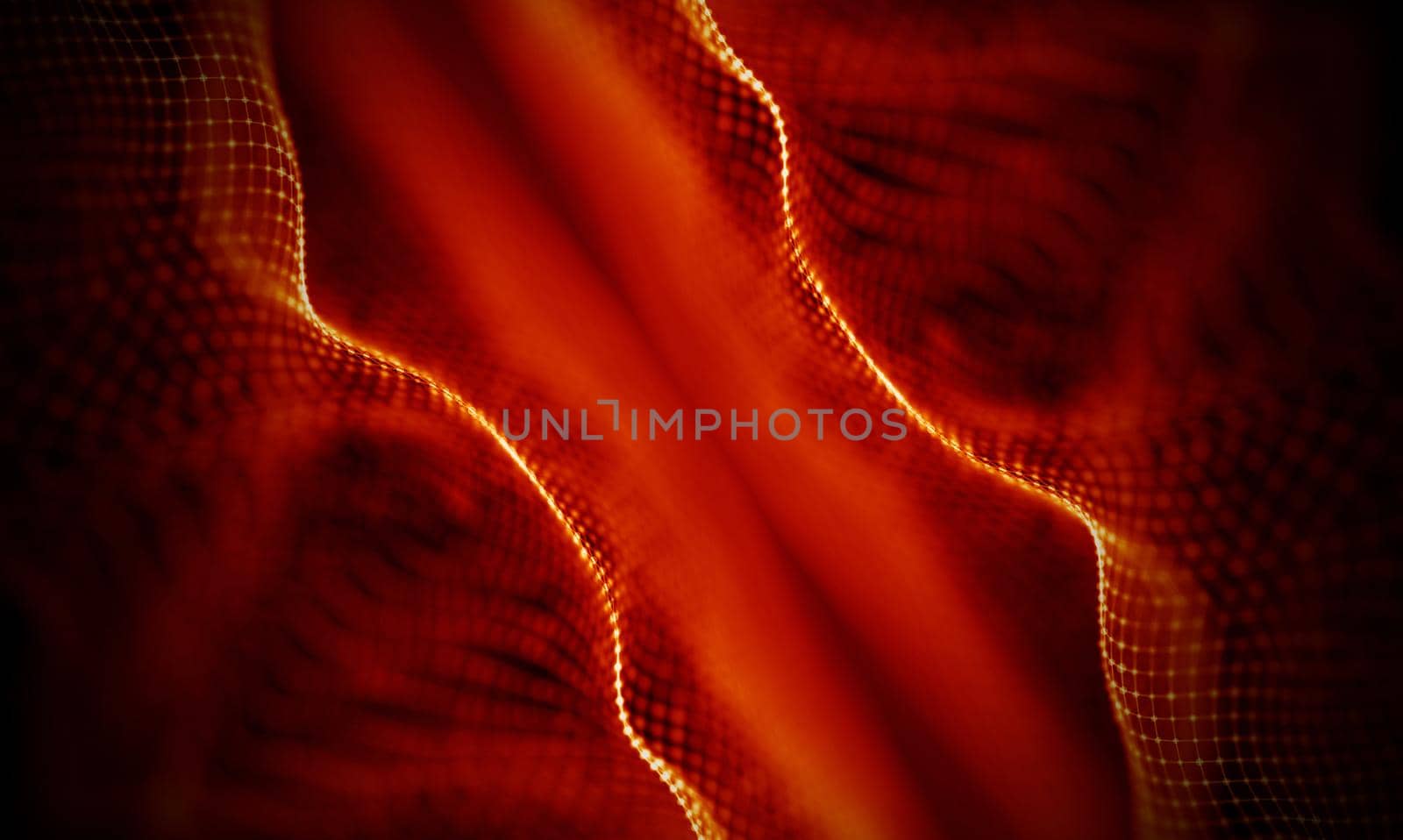 Abstract Black Geometrical Background . Connection structure. Science background. Futuristic Technology HUD Element . onnecting dots and lines . Big data visualization and Business .