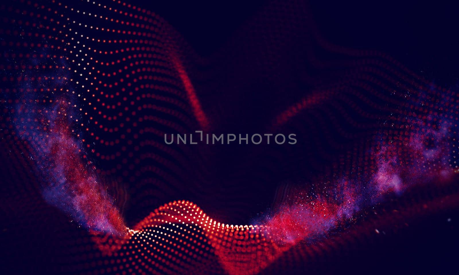 Abstract Black Geometrical Background . Connection structure. Science background. Futuristic Technology HUD Element . onnecting dots and lines . Big data visualization and Business .
