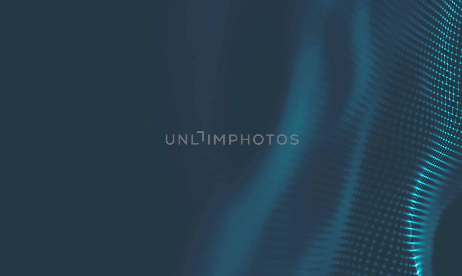  Music background. Big Data Particle Flow Visualisation. Science infographic futuristic illustration. Sound wave.