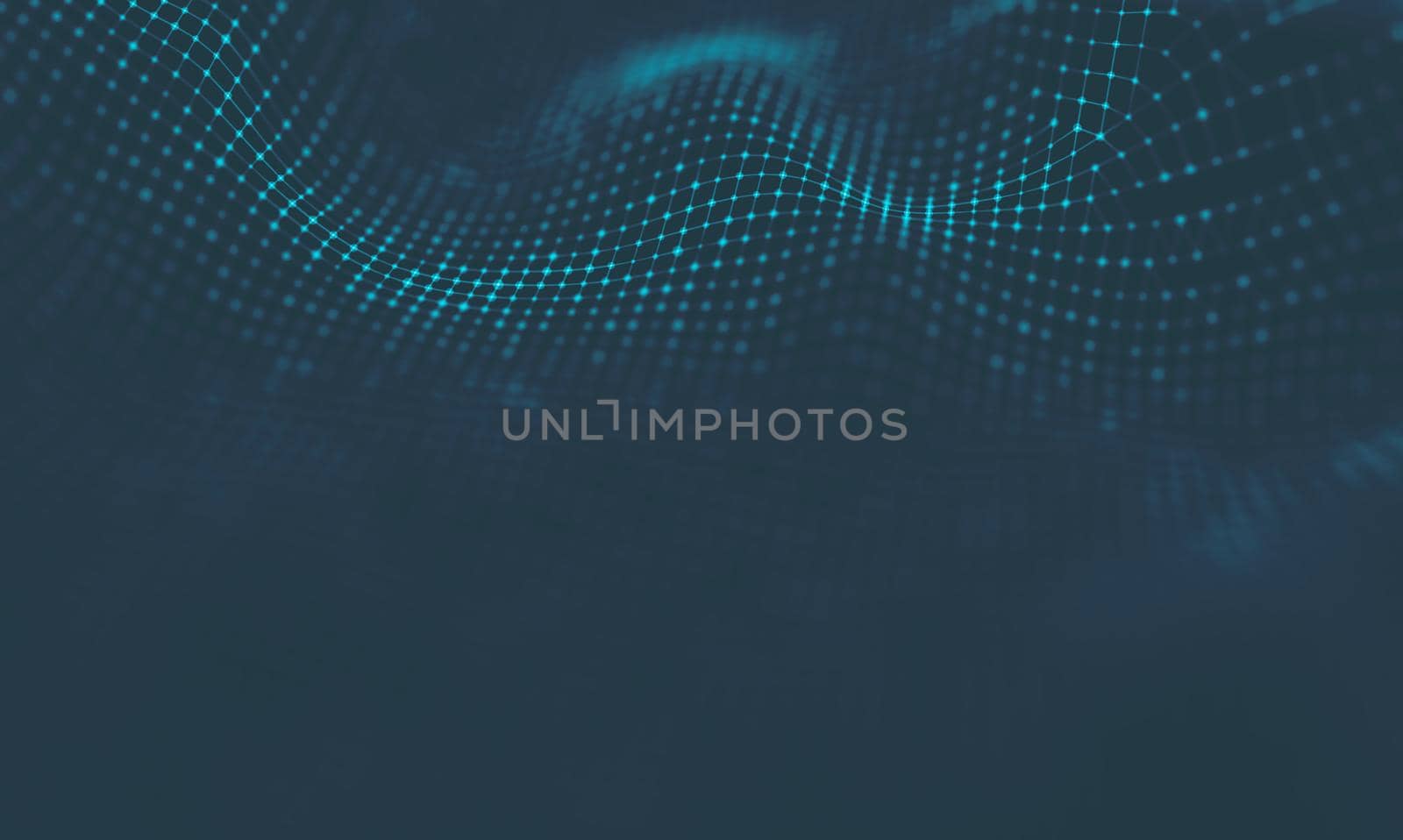  Music background. Big Data Particle Flow Visualisation. Science infographic futuristic illustration. Sound wave.