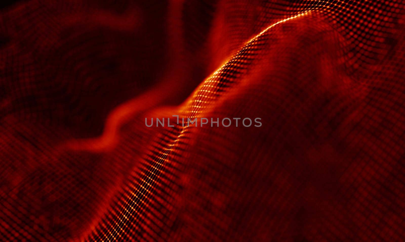 Abstract Black Geometrical Background . Connection structure. Science background. Futuristic Technology HUD Element . onnecting dots and lines . Big data visualization and Business .