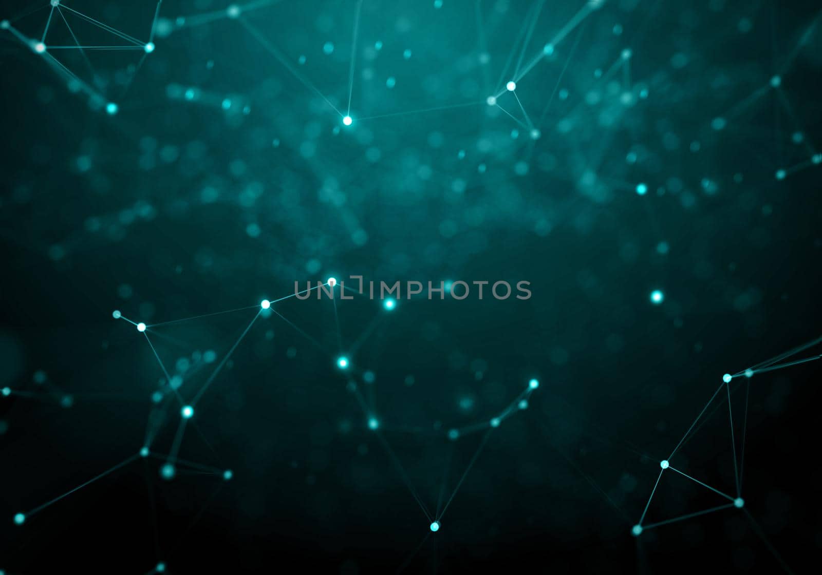 Abstract Blue Geometrical Background ..Futuristic technology style. Neon Sign . Futuristic Technology HUD Element . Elegant Abstract background . Big data .