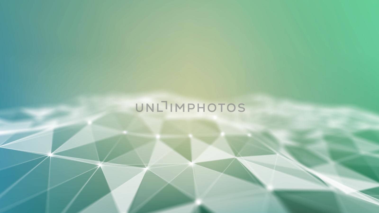Background 3d grid.Cyber technology Ai tech wire network futuristic wireframe. Artificial intelligence . Cyber security background  illustration