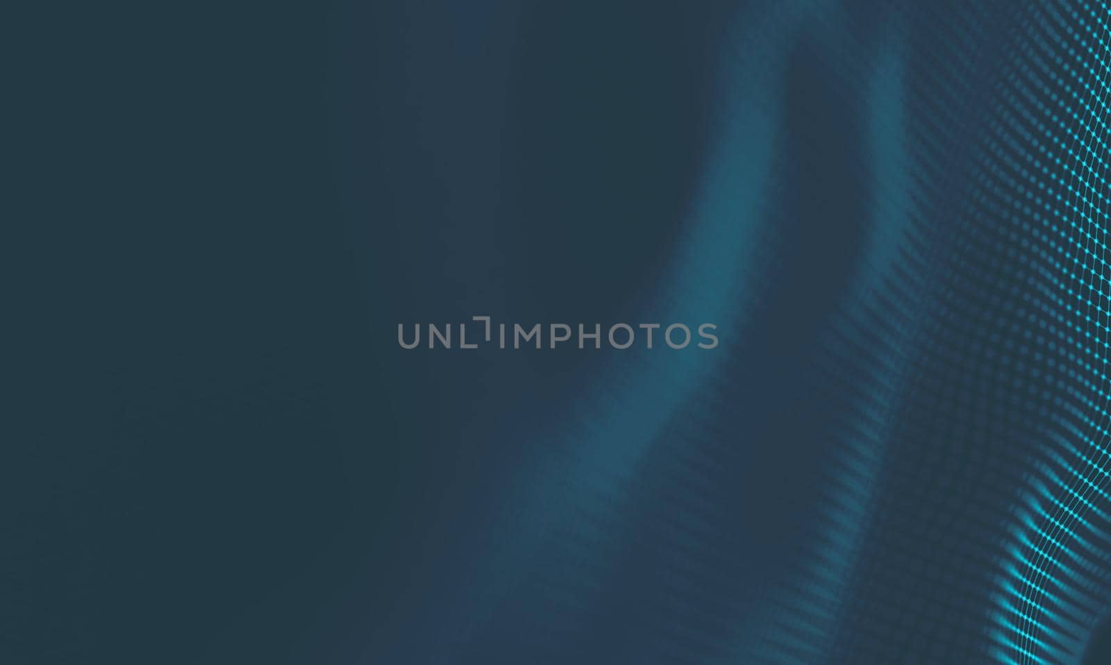  Music background. Big Data Particle Flow Visualisation. Science infographic futuristic illustration. Sound wave.