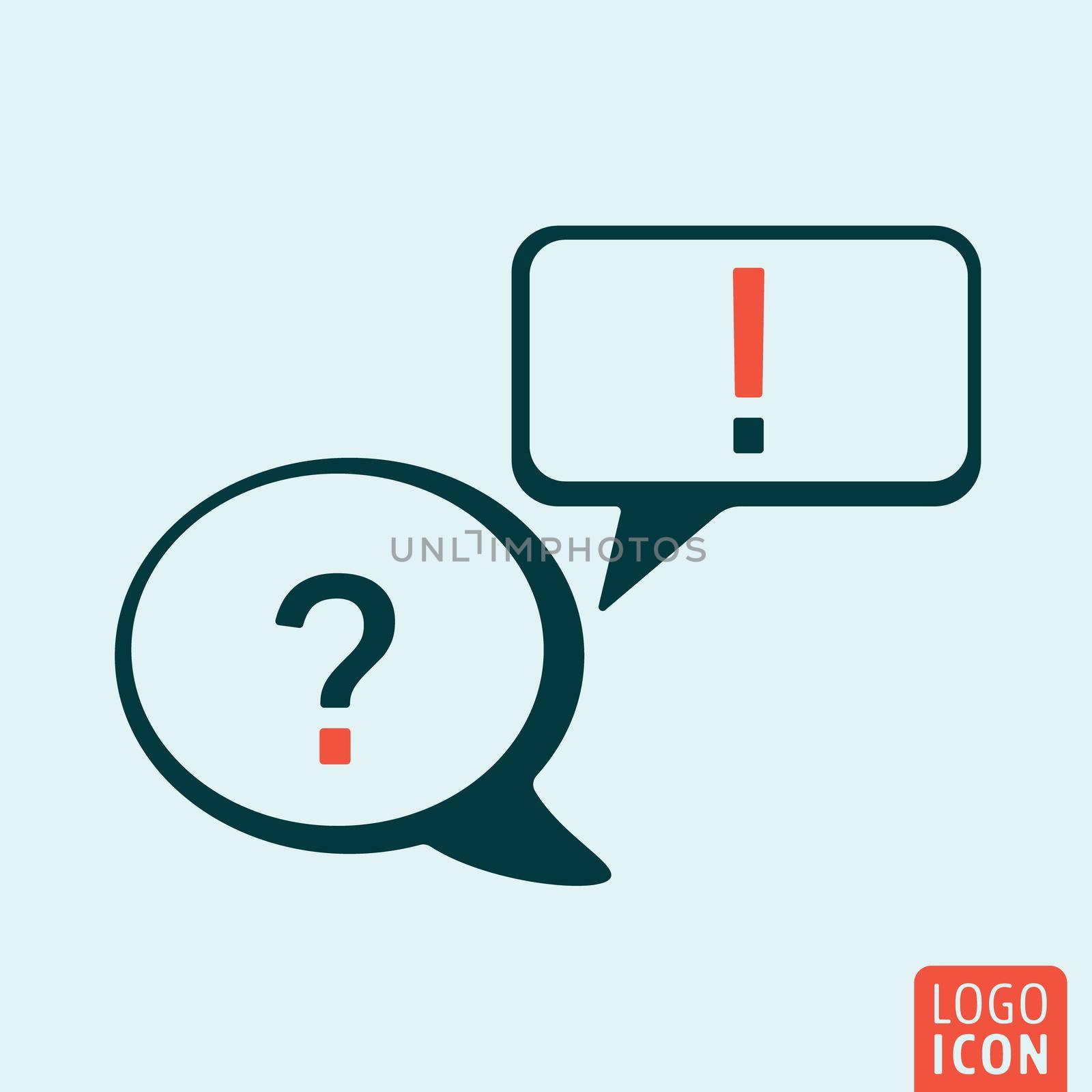 Speech bubble icon by Bobnevv