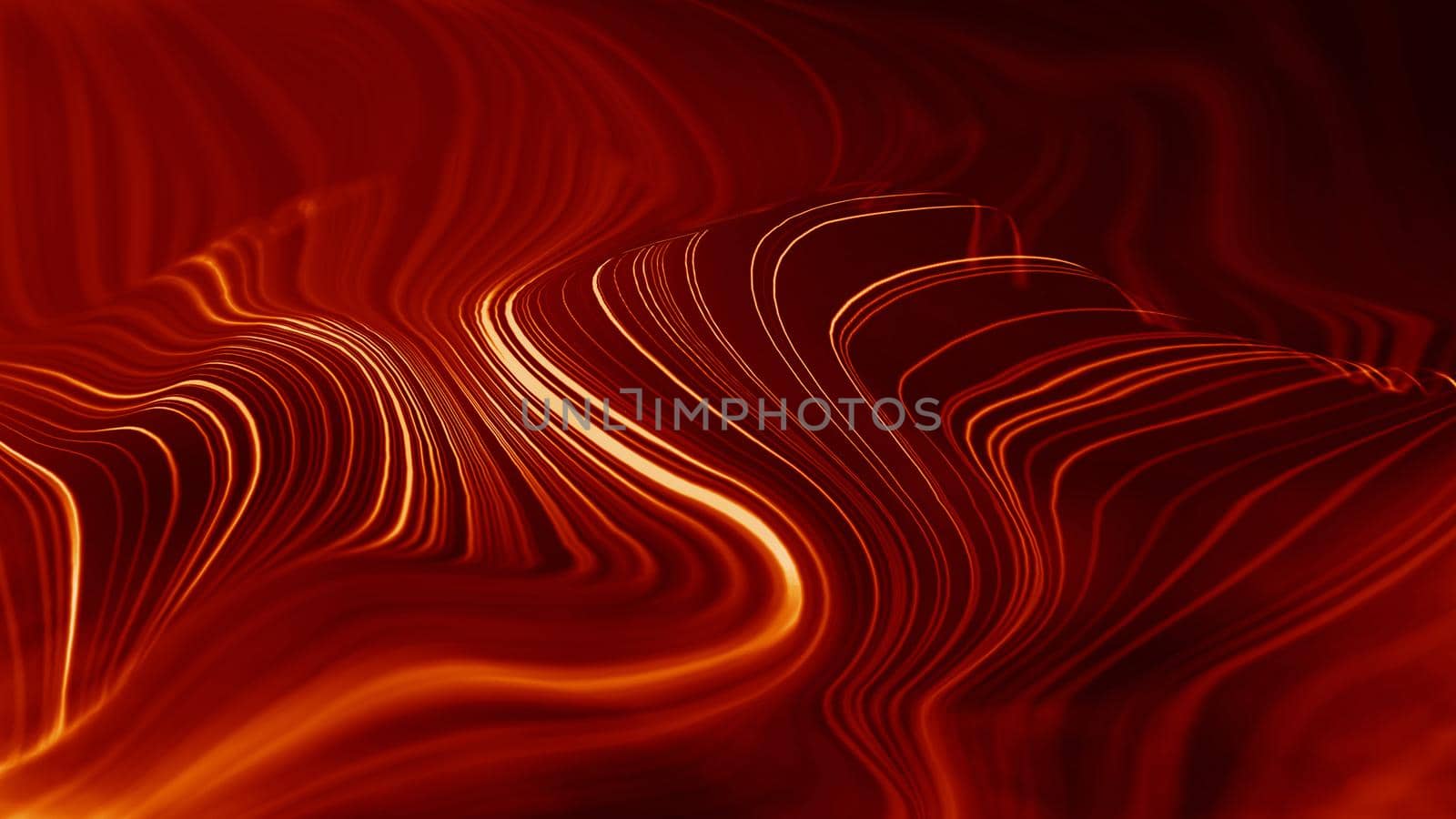 Abstract Red Geometrica Background. Science background.
