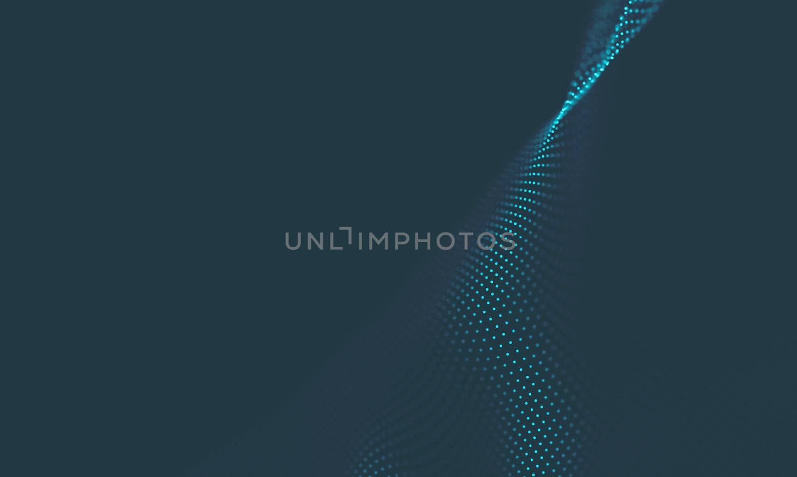  Music background. Big Data Particle Flow Visualisation. Science infographic futuristic illustration. Sound wave.