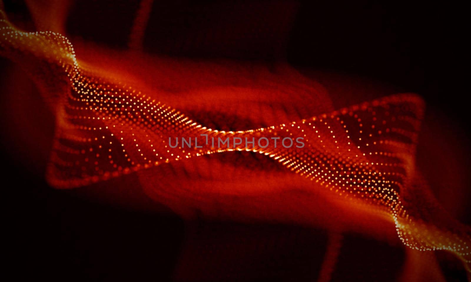 Abstract Black Geometrical Background . Connection structure. Science background. Futuristic Technology HUD Element . onnecting dots and lines . Big data visualization and Business .