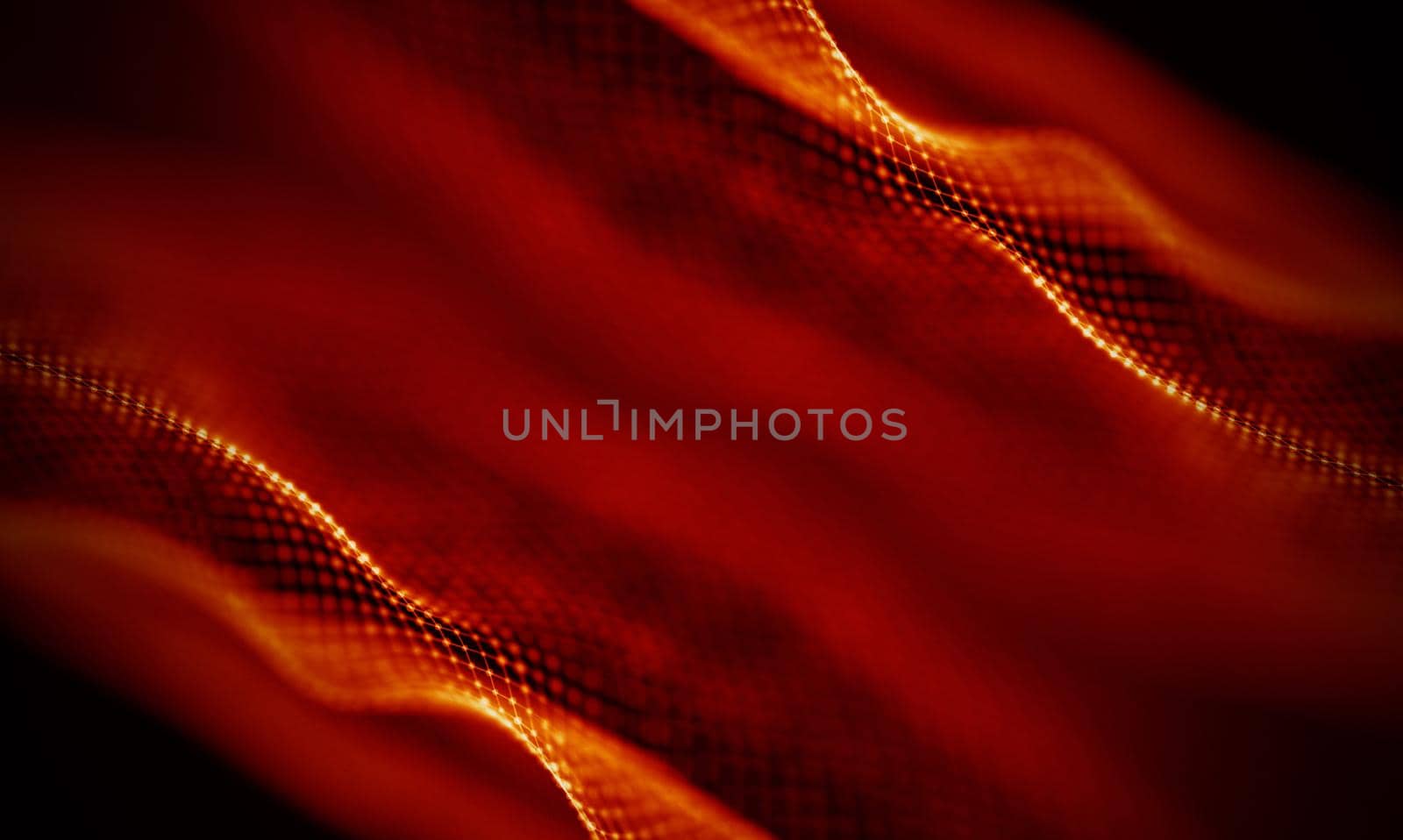 Abstract Black Geometrical Background . Connection structure. Science background. Futuristic Technology HUD Element . onnecting dots and lines . Big data visualization and Business .