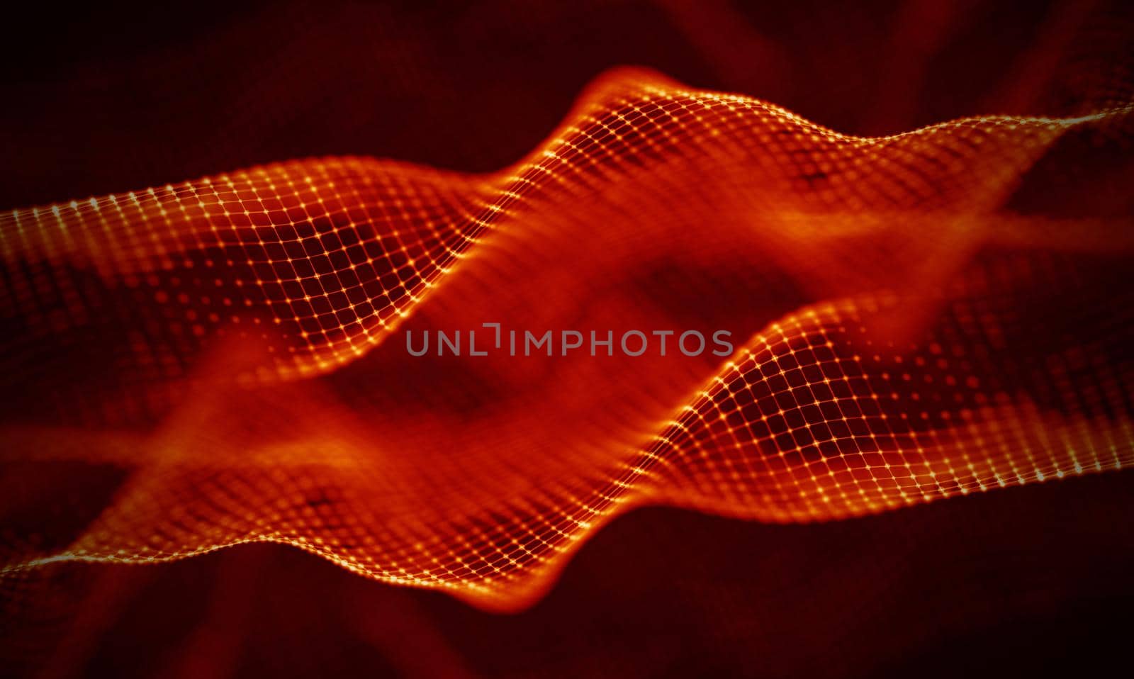 Abstract Black Geometrical Background . Connection structure. Science background. Futuristic Technology HUD Element . onnecting dots and lines . Big data visualization and Business .