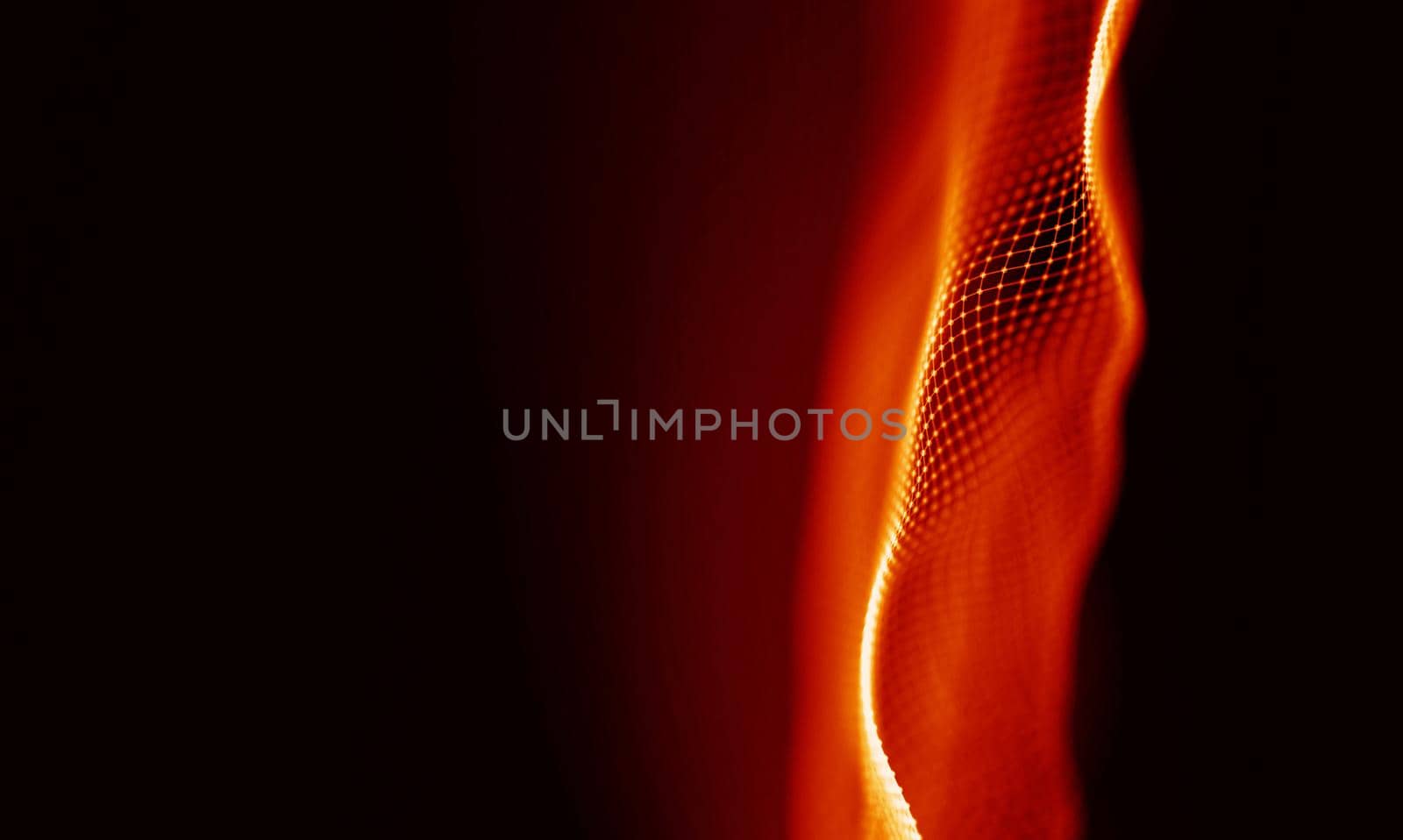 Abstract Black Geometrical Background . Connection structure. Science background. Futuristic Technology HUD Element . onnecting dots and lines . Big data visualization and Business .