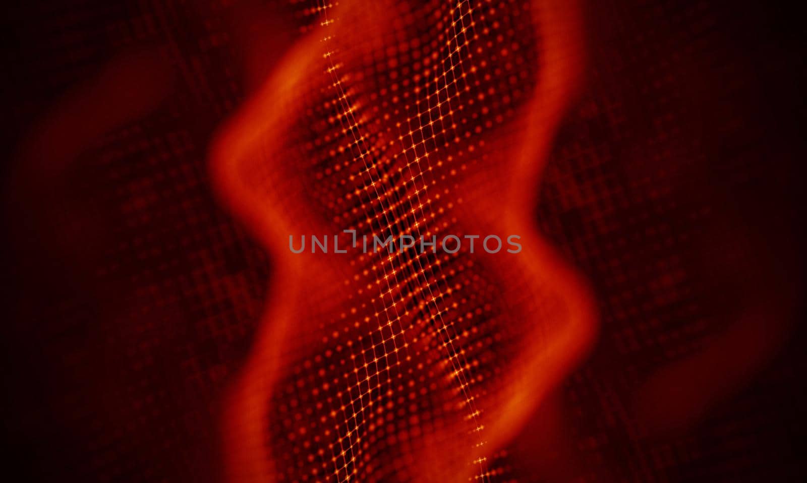 Abstract Black Geometrical Background . Connection structure. Science background. Futuristic Technology HUD Element . onnecting dots and lines . Big data visualization and Business .