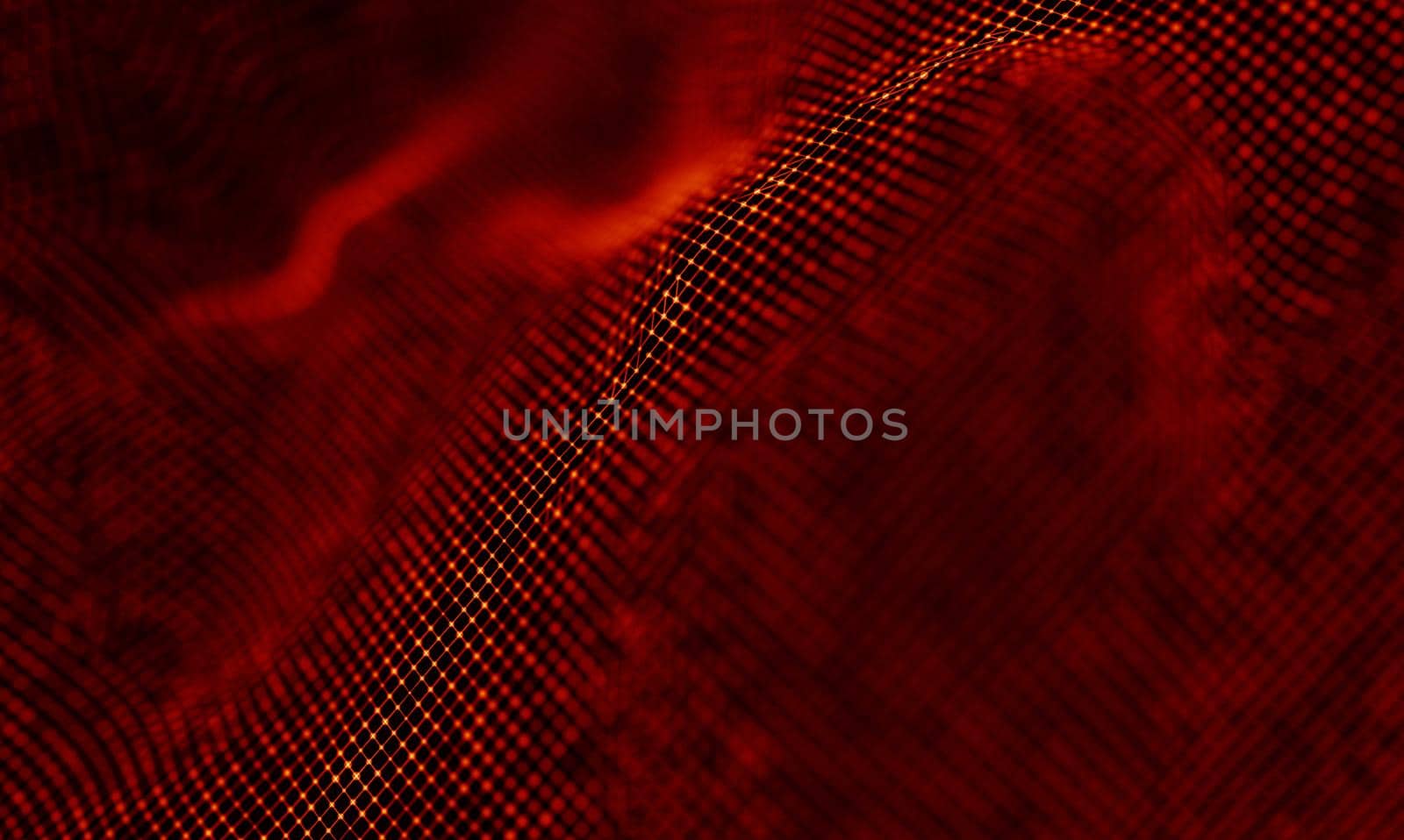 Abstract Black Geometrical Background . Connection structure. Science background. Futuristic Technology HUD Element . onnecting dots and lines . Big data visualization and Business .