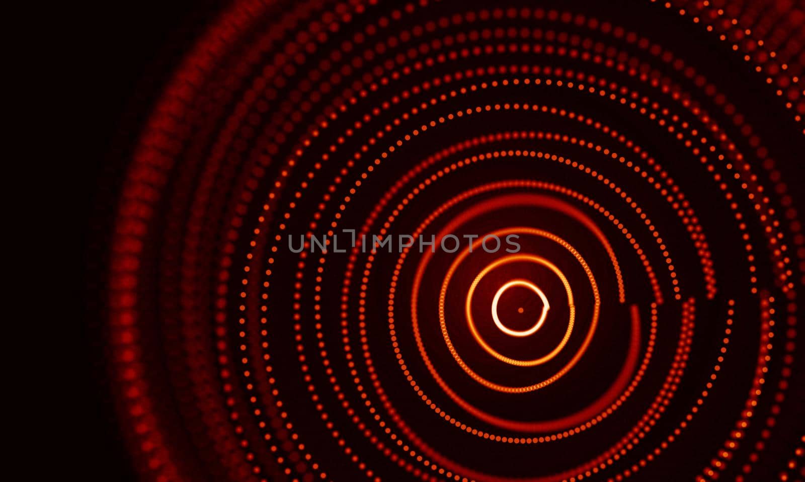 Abstract Black Geometrical Background . Connection structure. Science background. Futuristic Technology HUD Element . onnecting dots and lines . Big data visualization and Business .