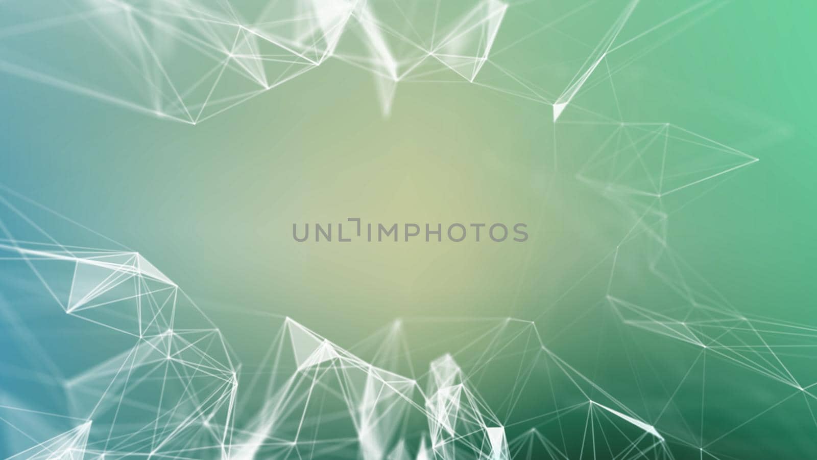 Background 3d grid.Cyber technology Ai tech wire network futuristic wireframe. Artificial intelligence . Cyber security background  illustration
