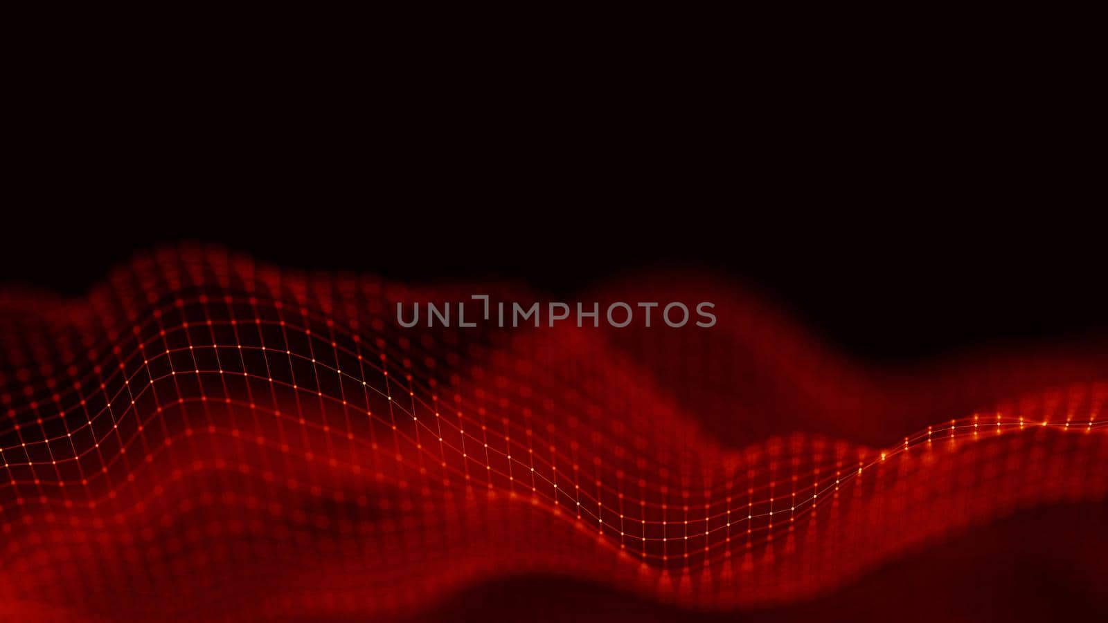 Abstract Red Geometrical Background . Connection structure. Science background. Futuristic Technology HUD Element . ?onnecting dots and lines .