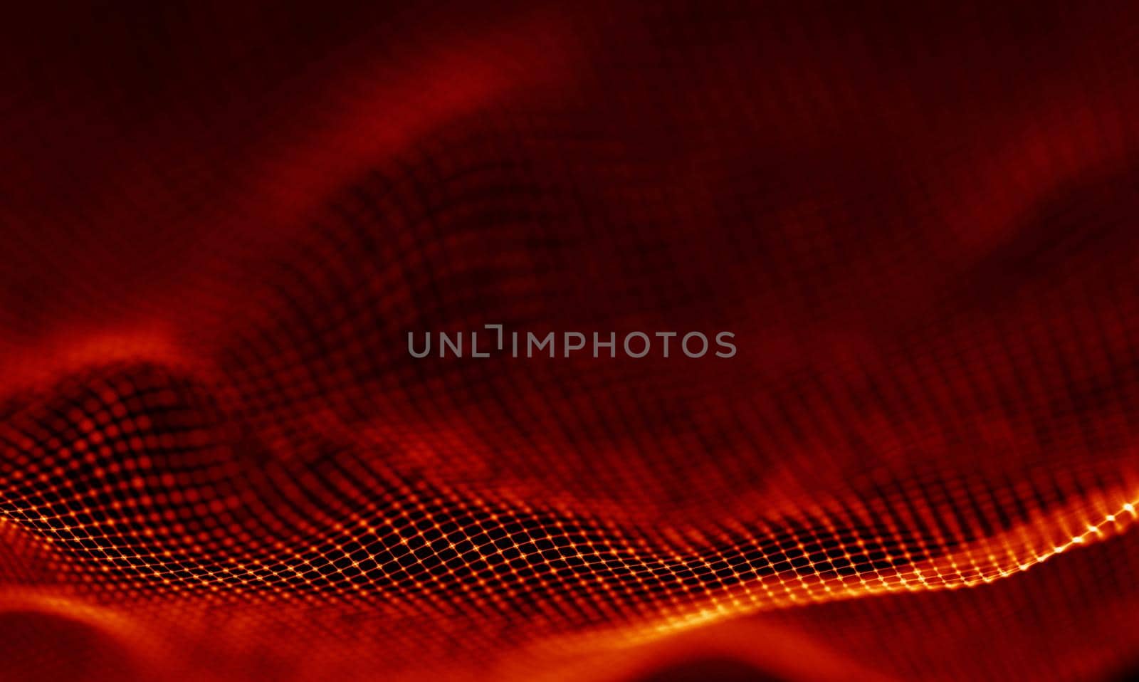 Abstract Black Geometrical Background . Connection structure. Science background. Futuristic Technology HUD Element . onnecting dots and lines . Big data visualization and Business .