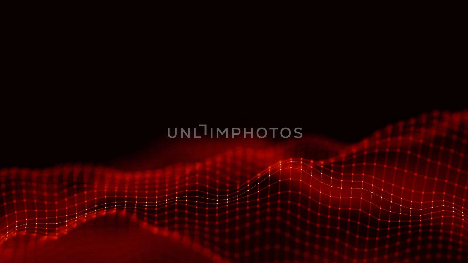 Abstract Red Geometrical Background . Connection structure. Science background. Futuristic Technology HUD Element . ?onnecting dots and lines . Big data visualization and Business . by DmytroRazinkov