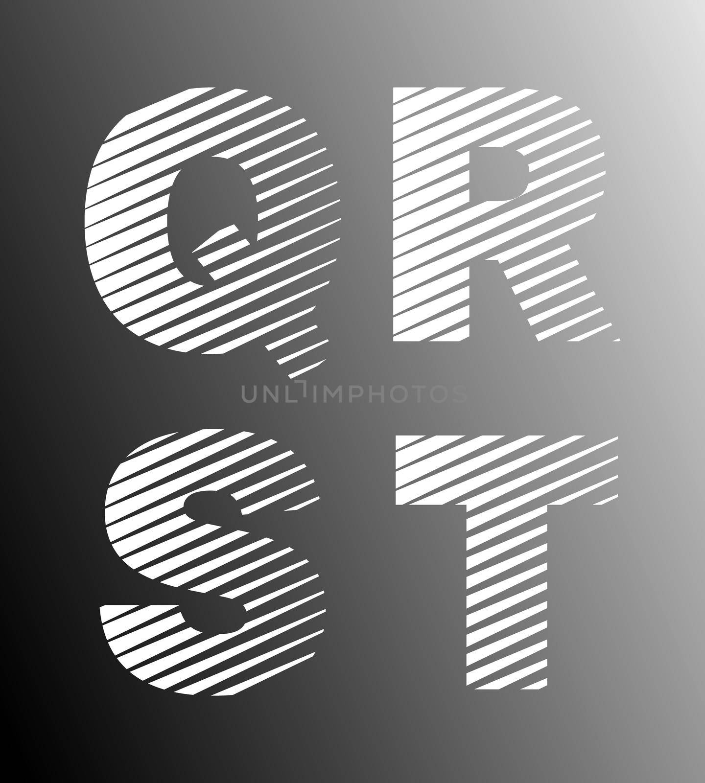 Strip font template by Bobnevv