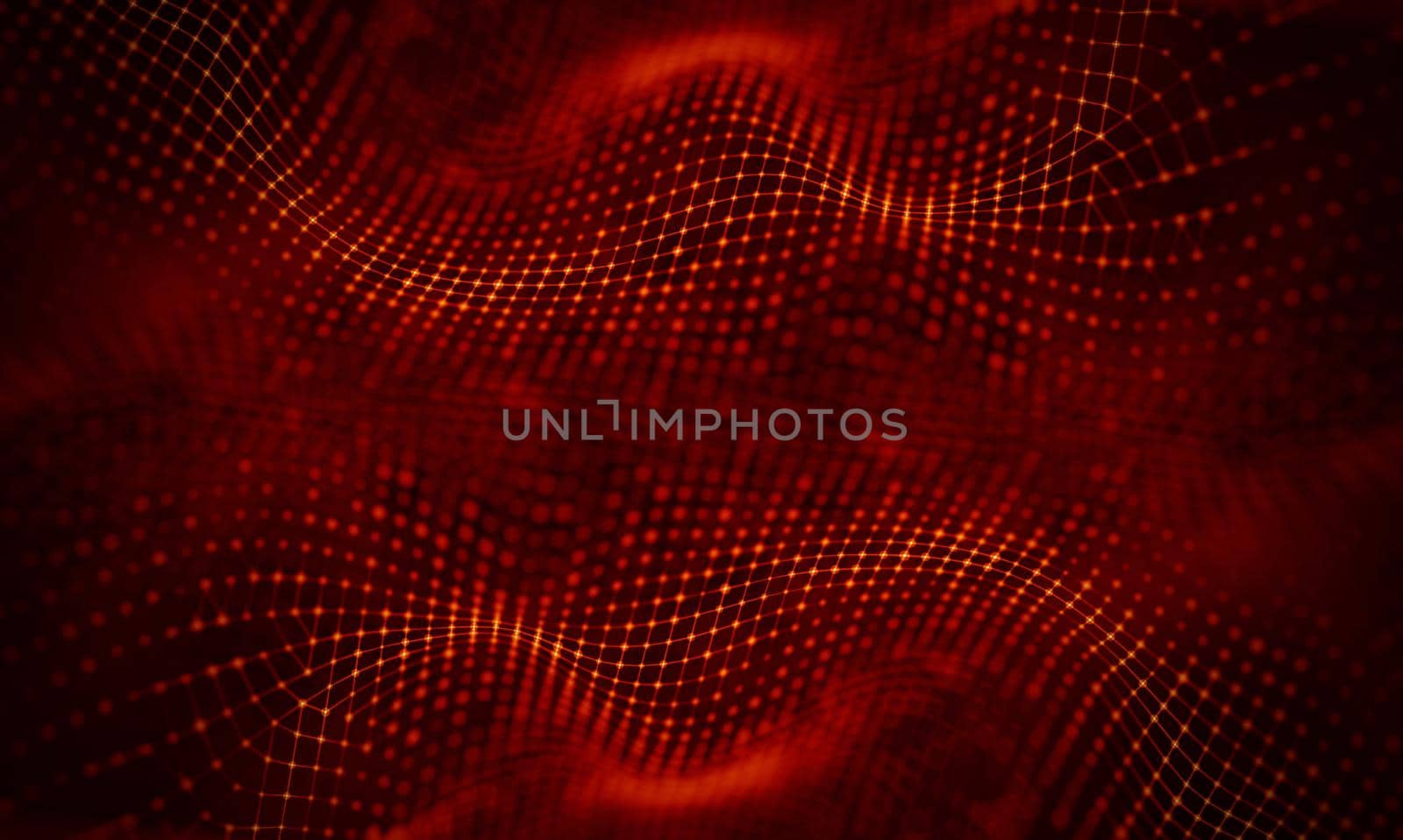 Abstract Black Geometrical Background . Connection structure. Science background. Futuristic Technology HUD Element . onnecting dots and lines . Big data visualization and Business .