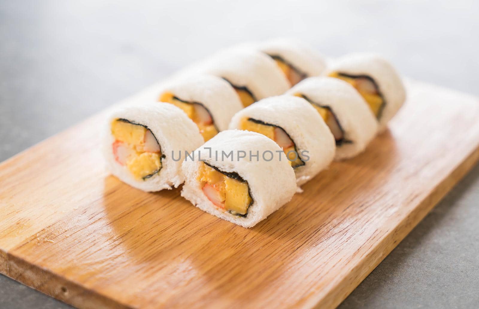 sushi sandwich roll - fusion food