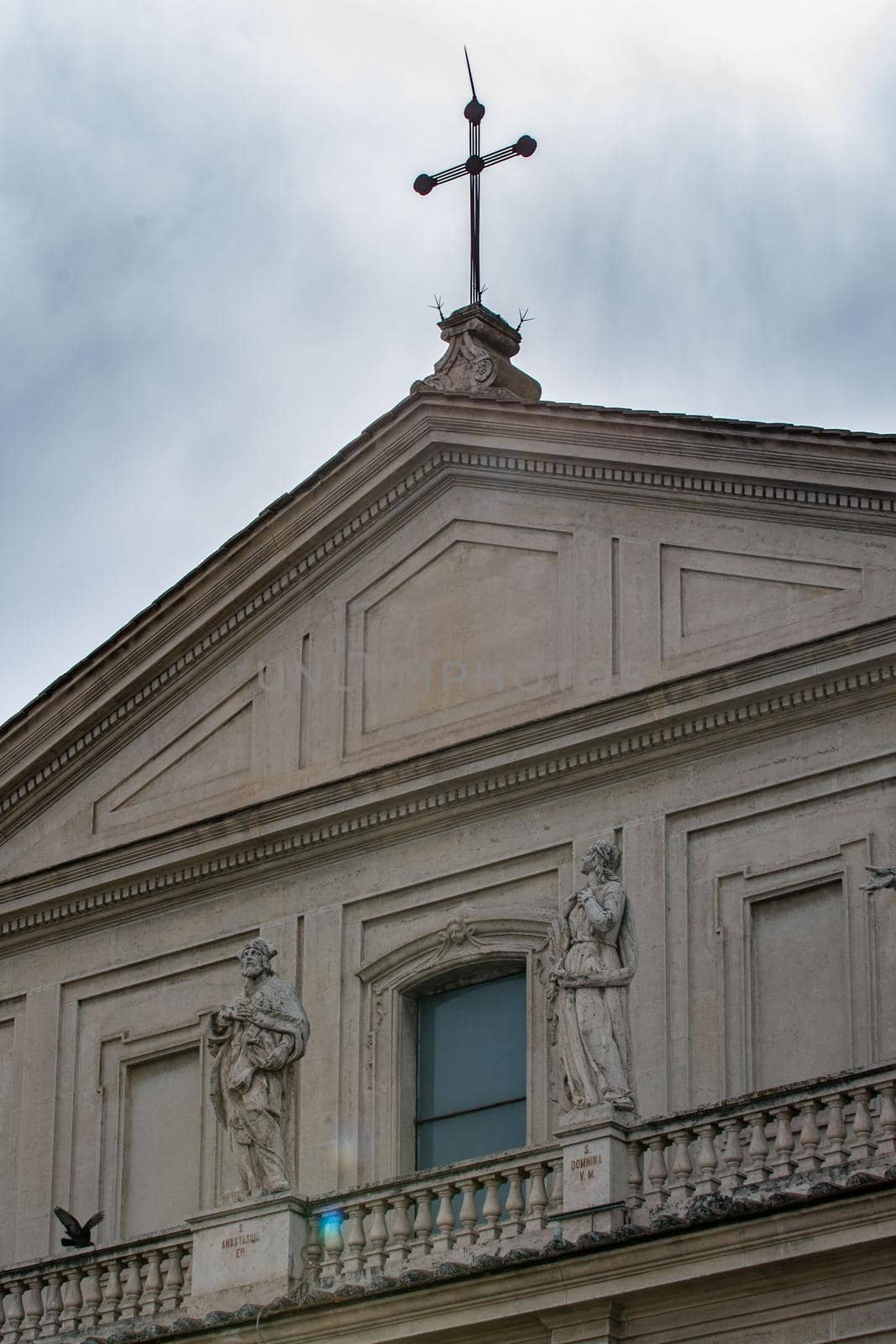 detail of the cathedral of terni by carfedeph