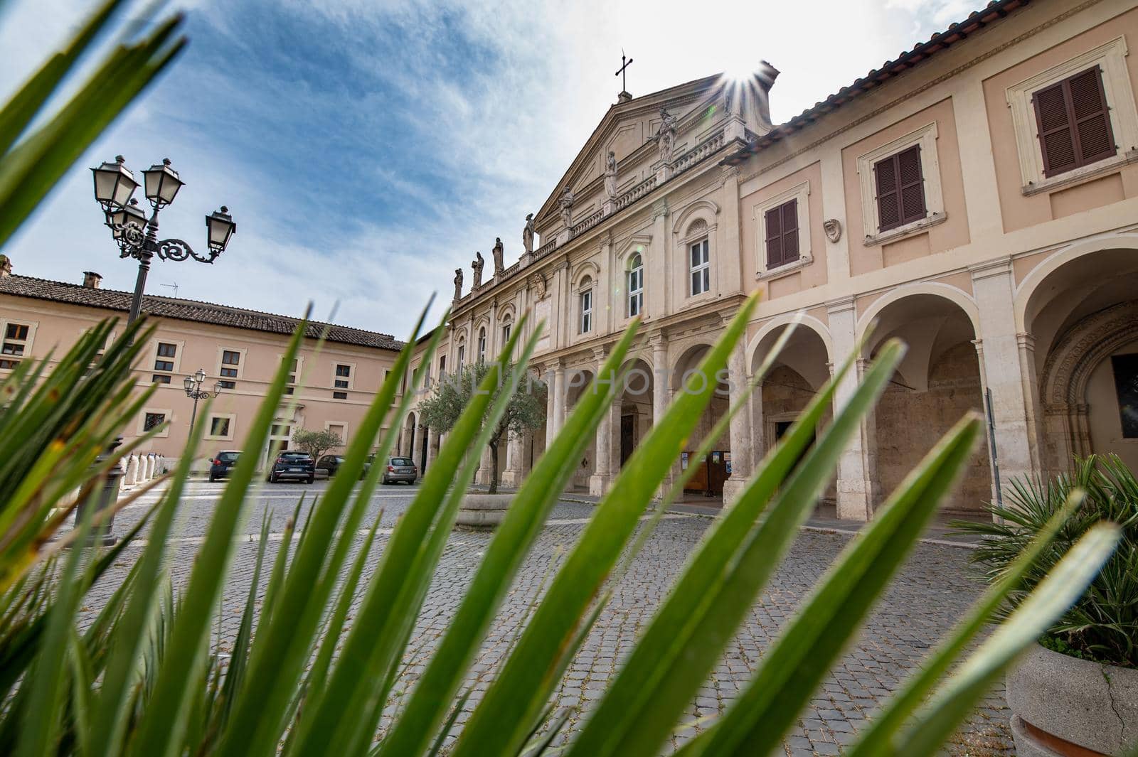 terni cathedral in the historic city center and its sculptures by carfedeph