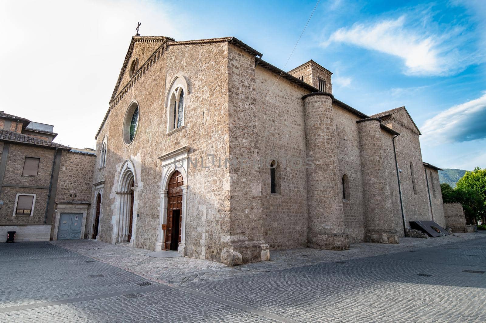 church of san francesco in terni in the square of San Francesco
