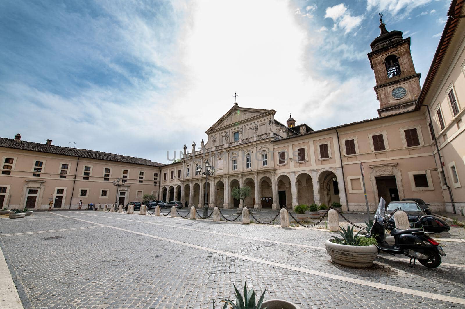 terni cathedral in the historic city center and its sculptures by carfedeph