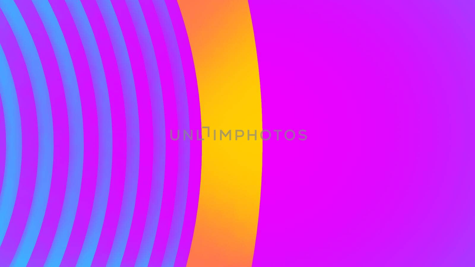 Ultraviolet render. Abstract vibrant geometric background. Banner or poster creative graphic wallpaper. Geometry glow neon electric lines.