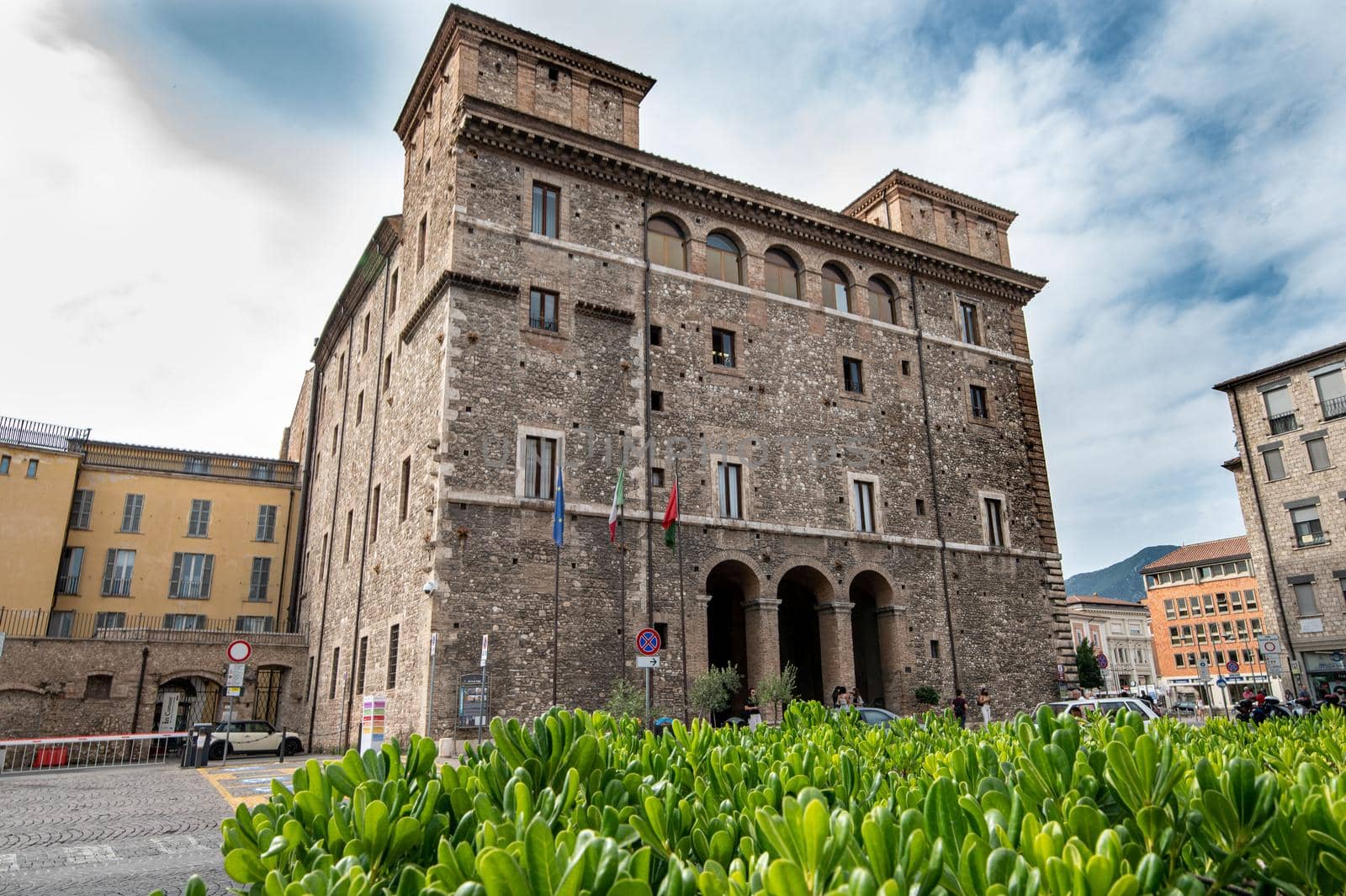 Municipality of Terni or Palazzo Spada in Piazza del Popolo by carfedeph