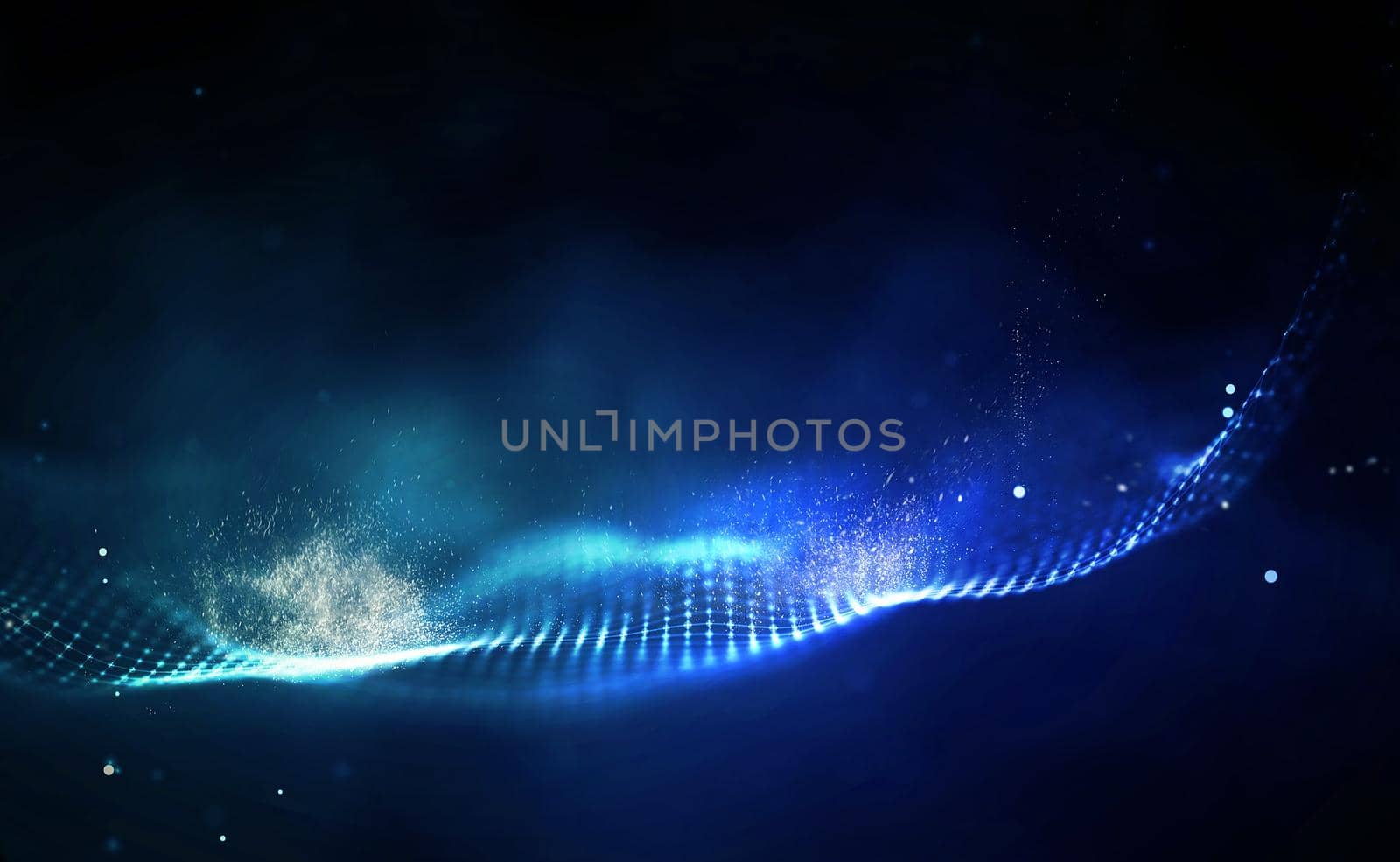 Blockchain technology background. Cryptocurrency fintech block chain network and programming concept.