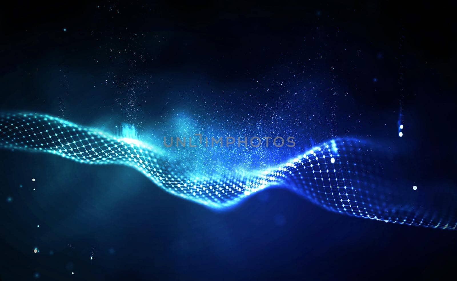 Blockchain technology background. Cryptocurrency fintech block chain network and programming concept.
