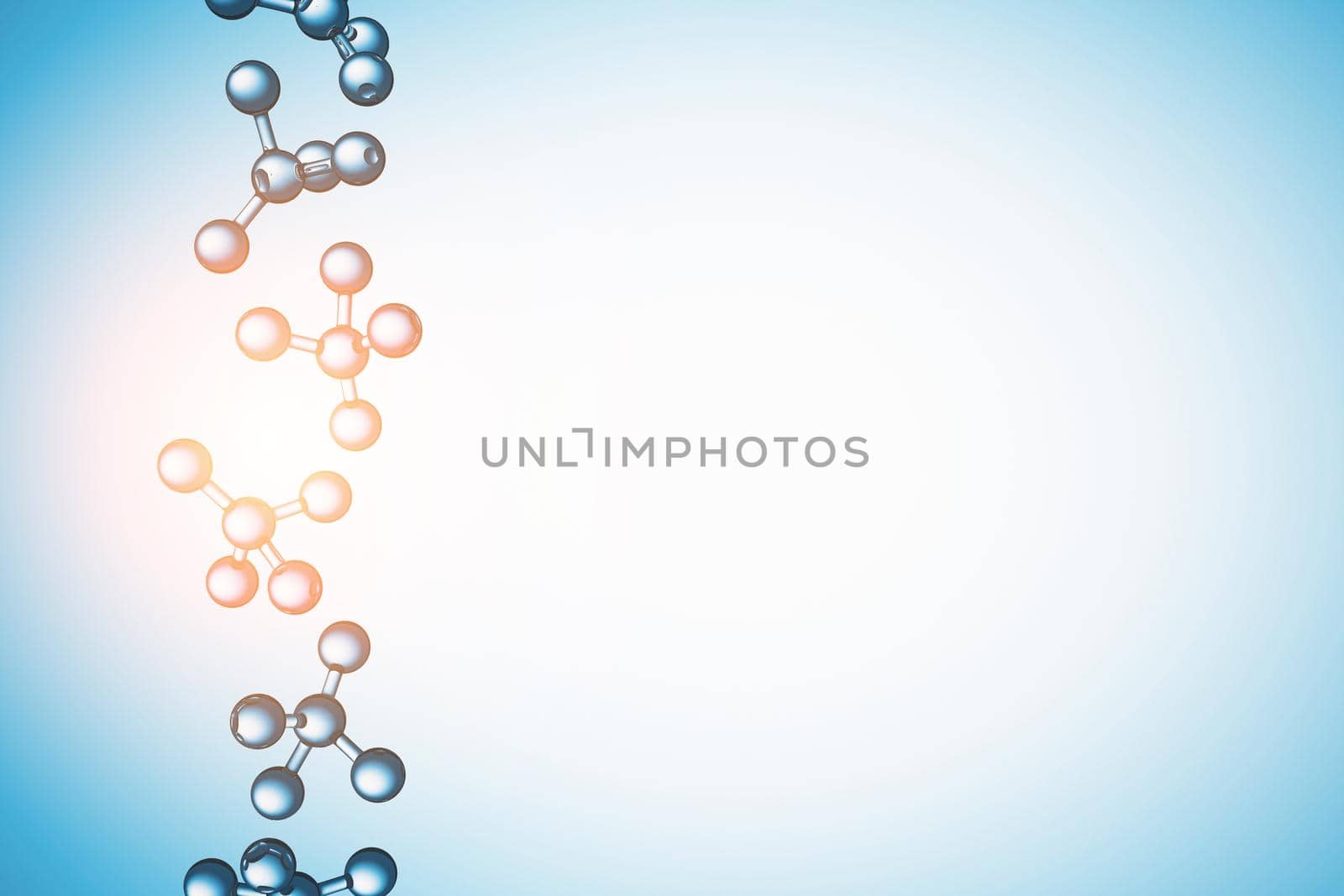 Abstract background . DNA molecule with X
