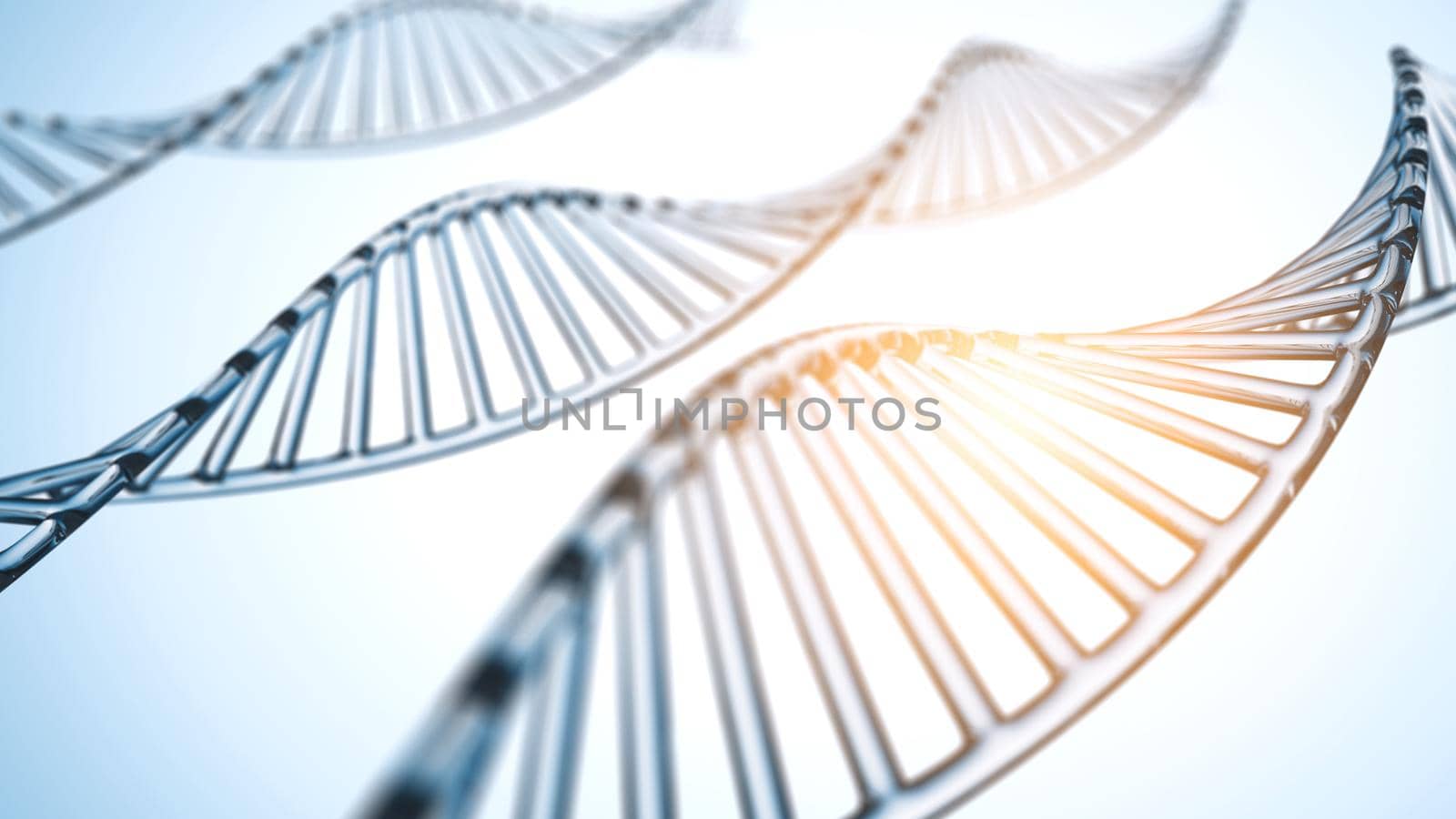 Abstract background . DNA molecule with X