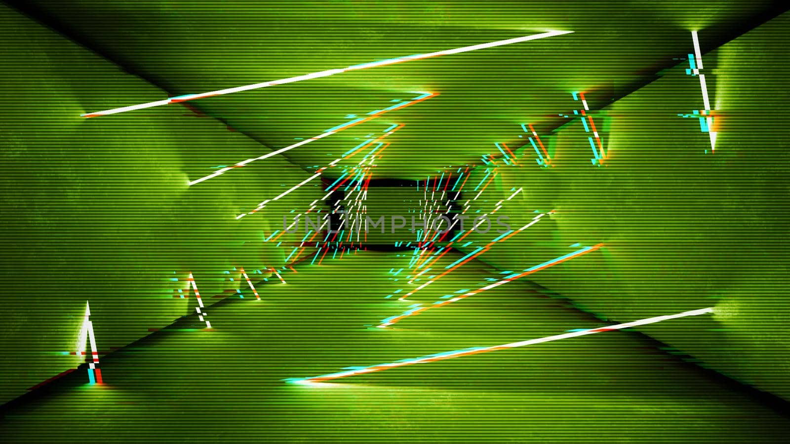 Modern abstract black glitch tv wallpaper. Grunge background in futuristic design. Television screen error.