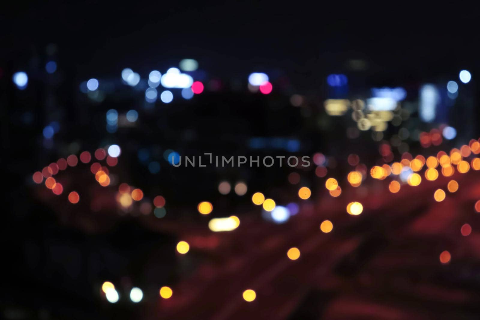 Vintage night city light, great design for any purposes. Sunrise twilight background. Urban cityscape. Abstract motion. Abstract pattern. Christmas background. Twilight sky background.