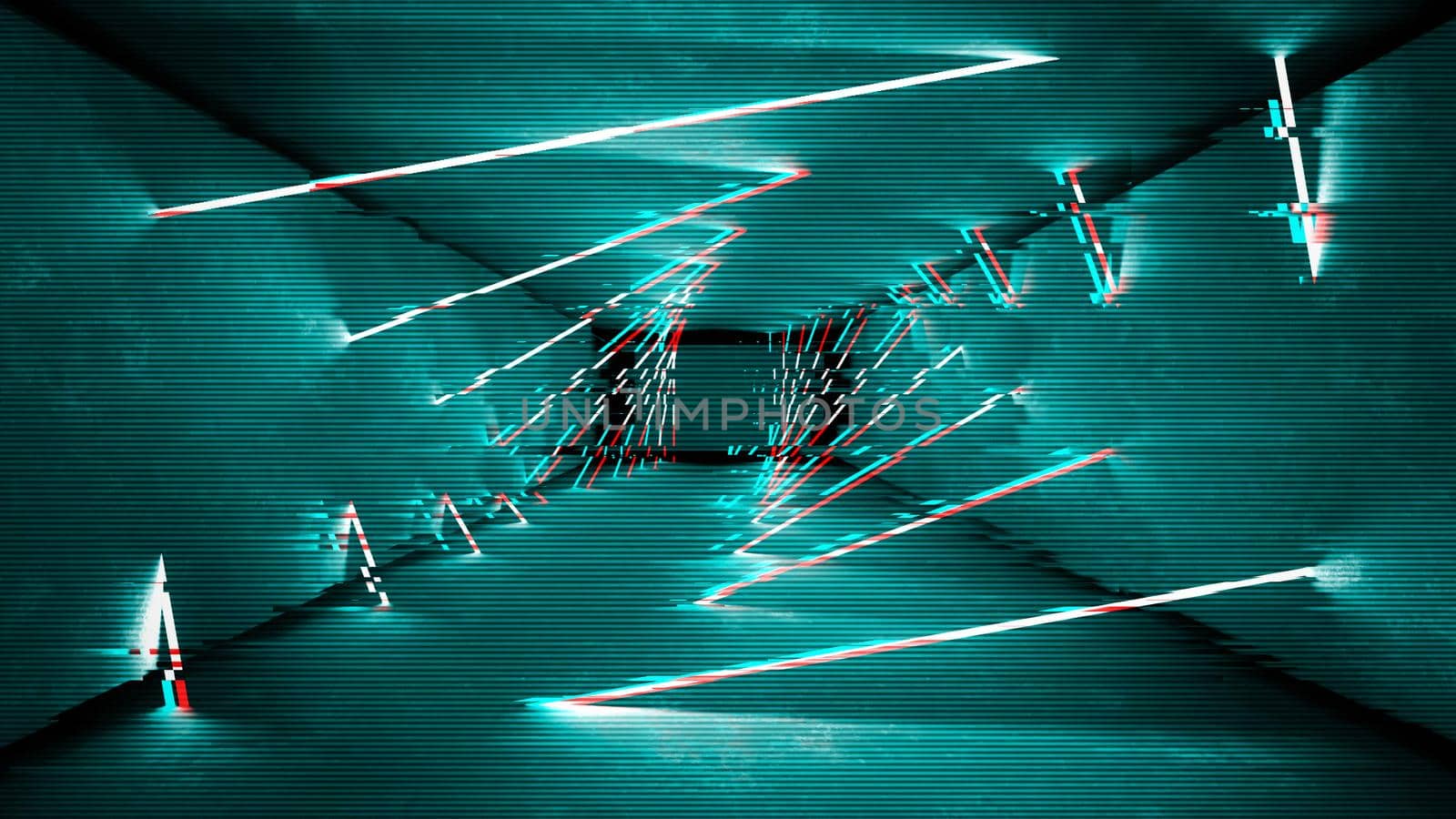Glitch template, great design for data flow illustration.