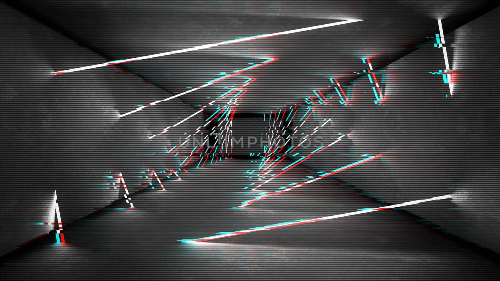 Analog static screen background. Abstract pixel noise glitch error video damage. Vhs glitch.