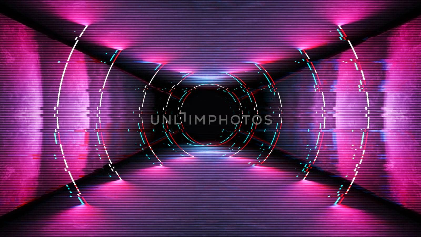 Glitch template, great design for data flow illustration.