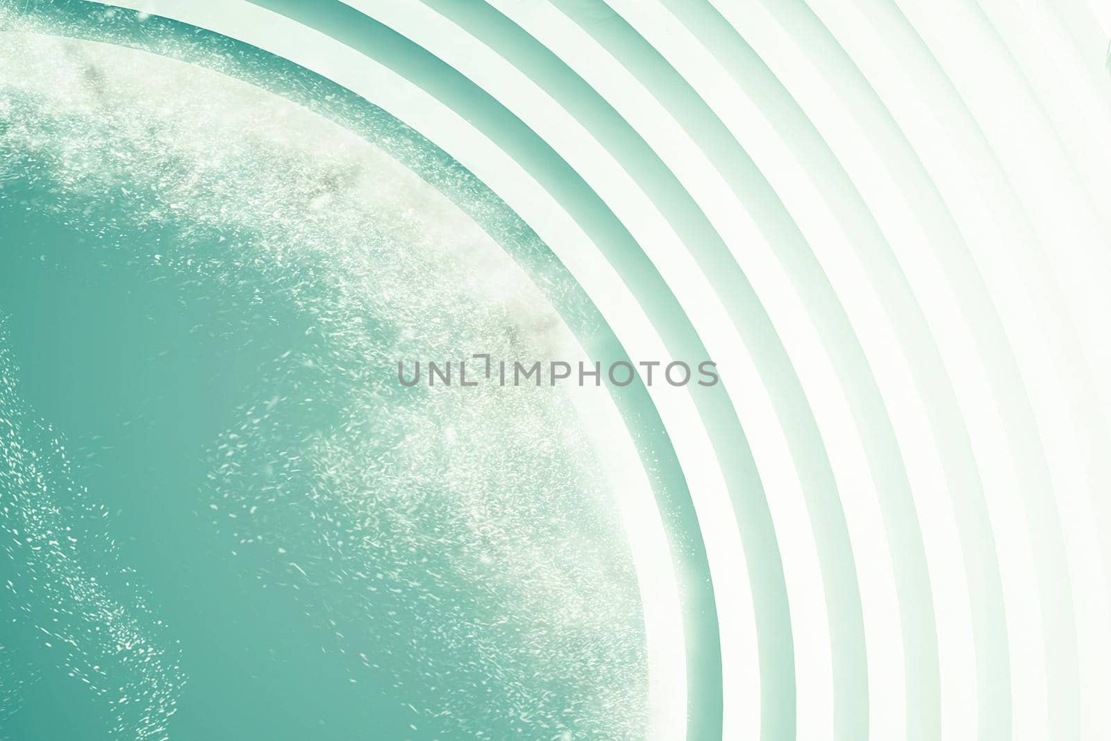 Abstract Architecture Background. Empty White Futuristic Room. 3d Render