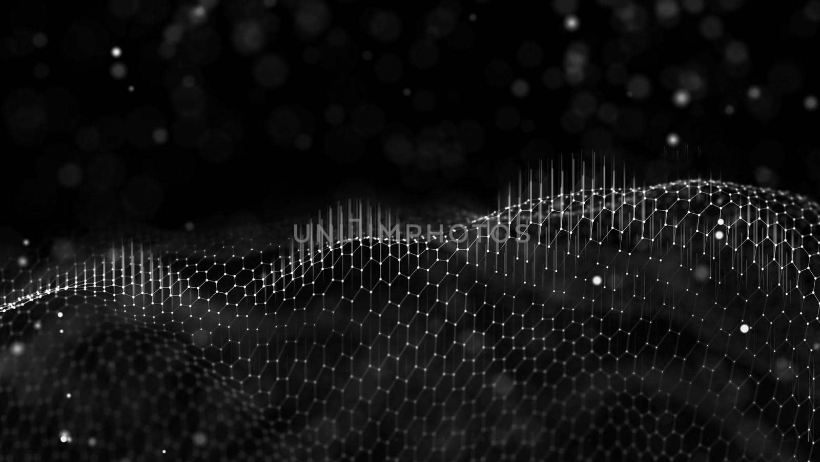 Digital technology background. Light connection structure. Medical technology concept. Abstract modern background. Business , technology background. Motion design. Abstract geometric shape.