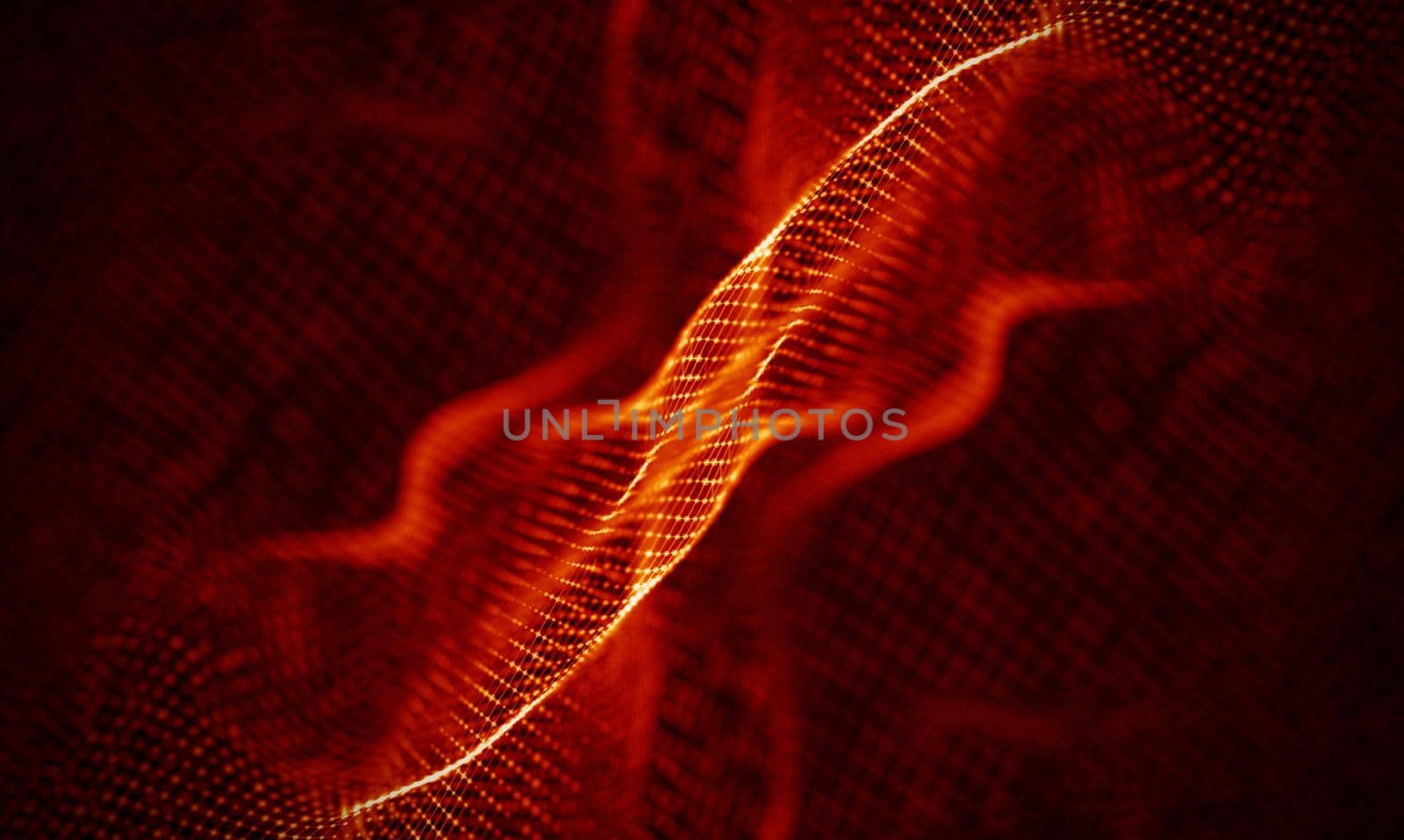 Abstract Black Geometrical Background . Connection structure. Science background. Futuristic Technology HUD Element . onnecting dots and lines . Big data visualization and Business .