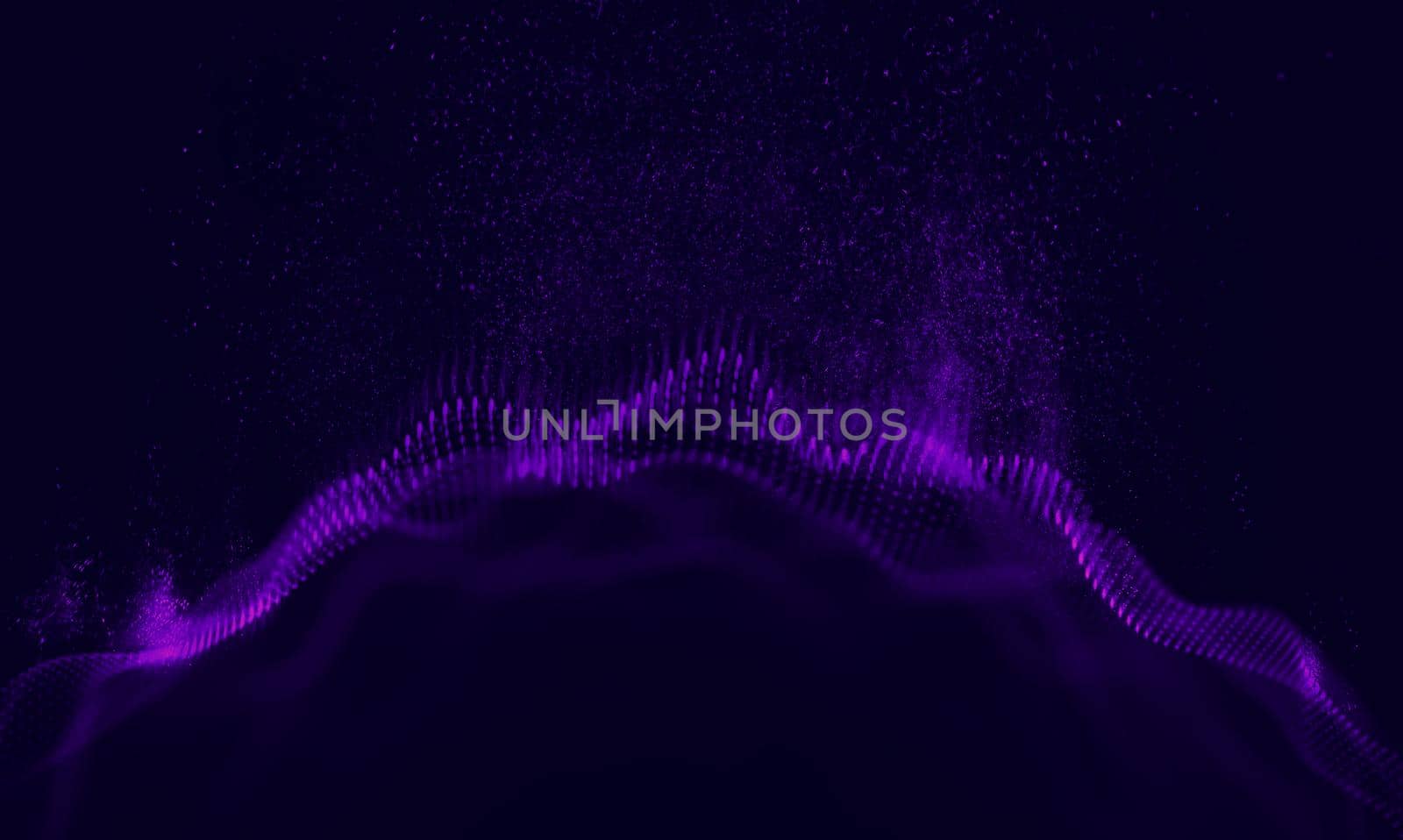 Abstract Black Geometrical Background . Connection structure. Science background. Futuristic Technology HUD Element . onnecting dots and lines . Big data visualization and Business .