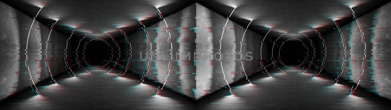 Analog static screen background. Abstract pixel noise glitch error video damage. Vhs glitch design. by DmytroRazinkov