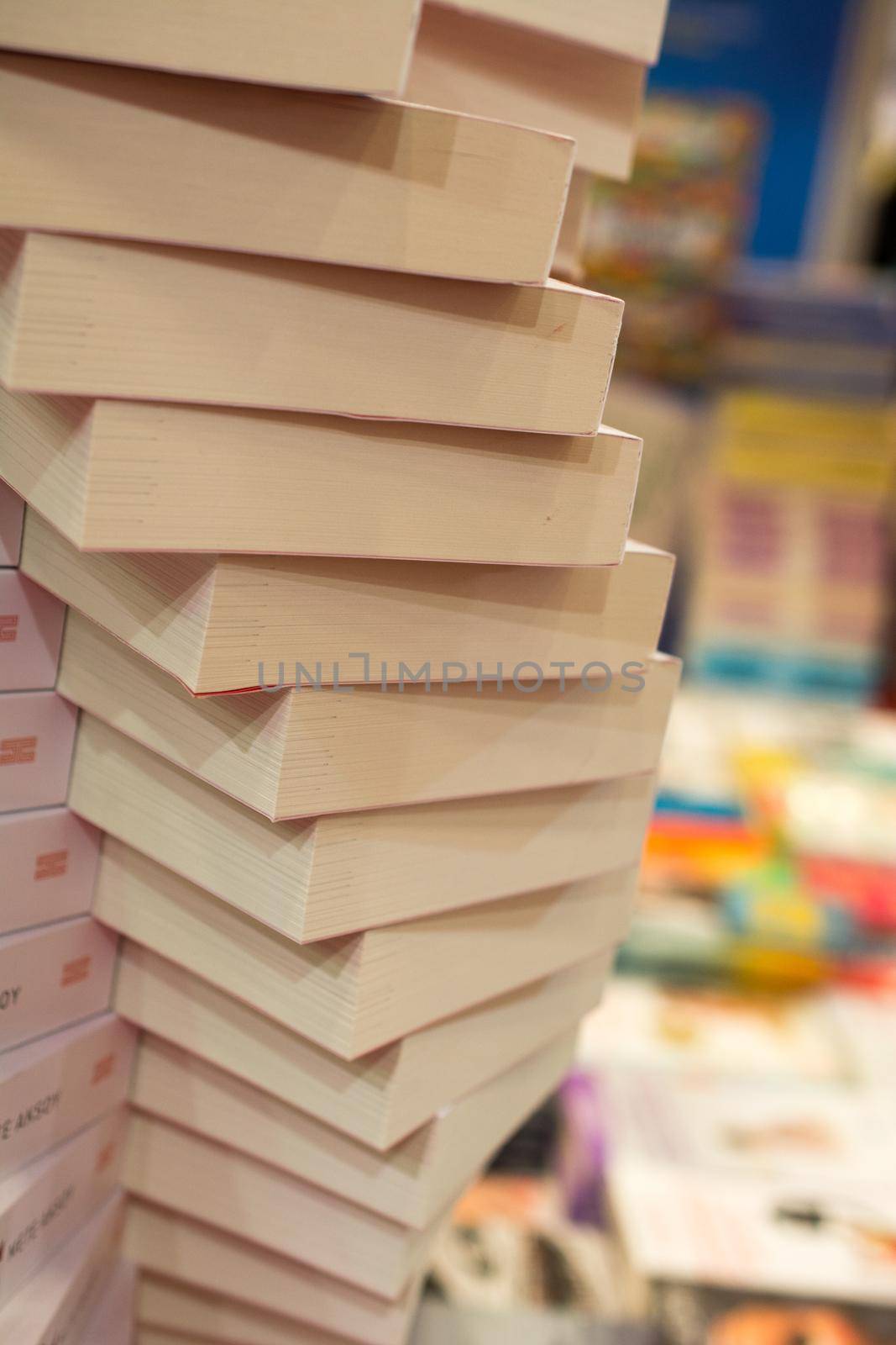 Stack of books as  Education and  business concept by berkay