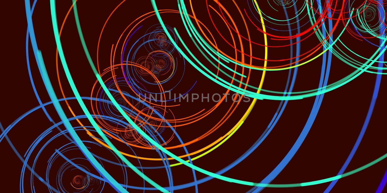 Cyber Punk 80s Nostalgia Abstract Background Art
