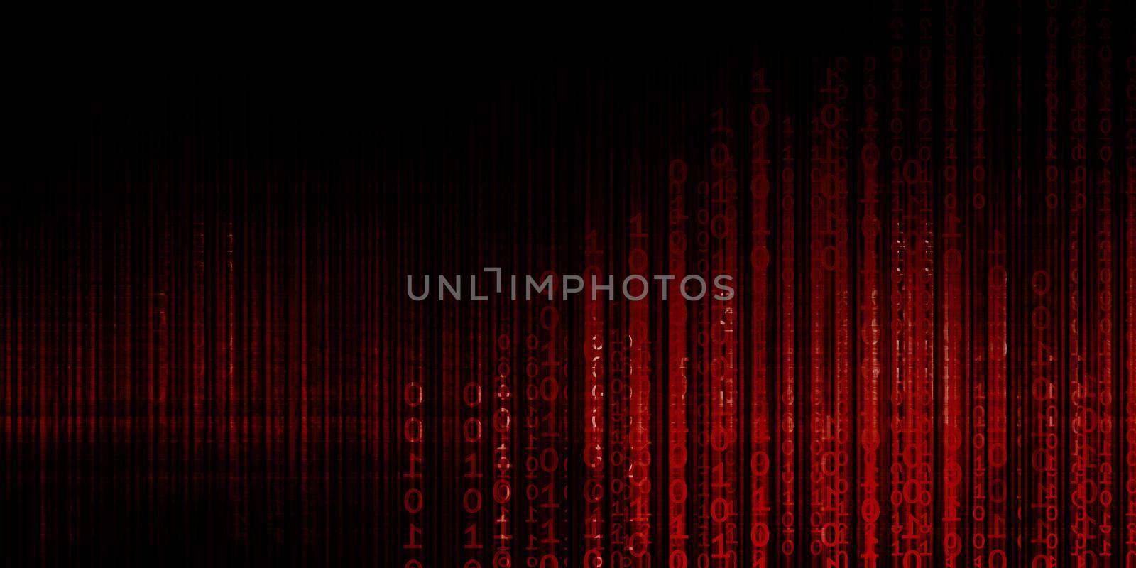 Digital Pattern and Modern Technology Texture Abstract
